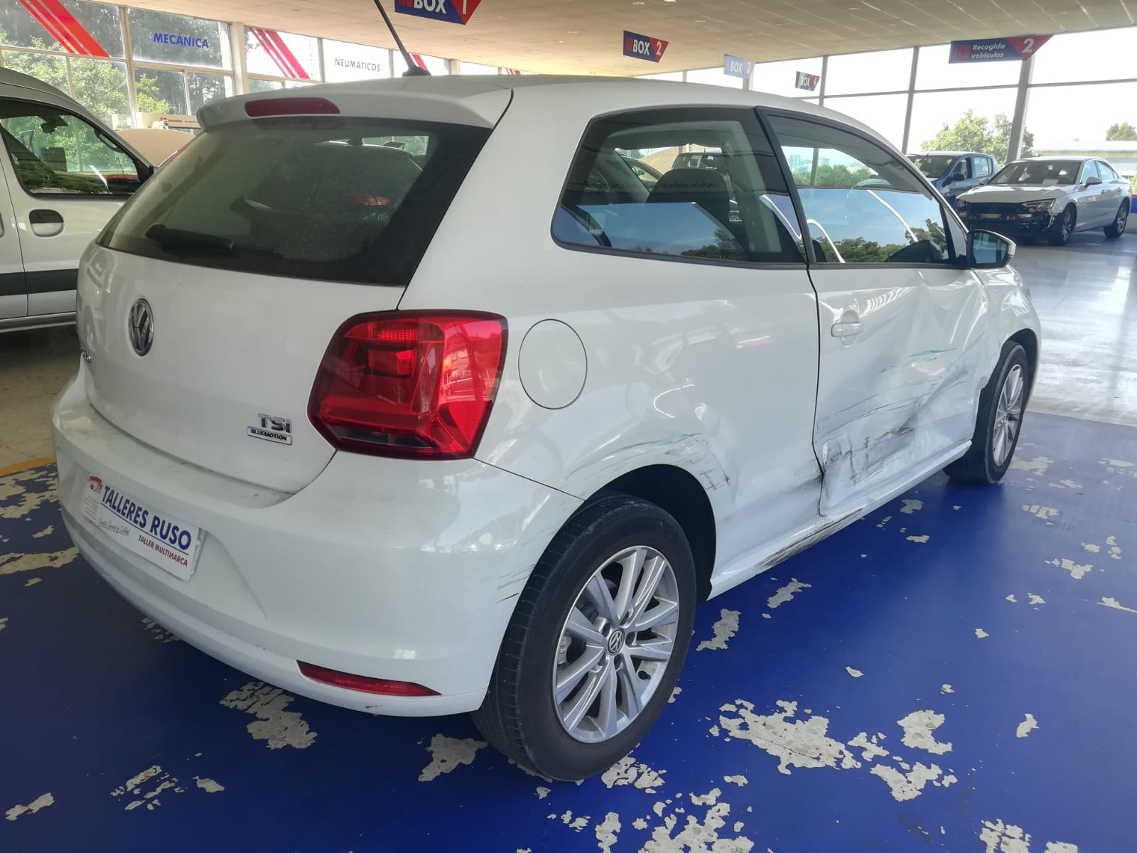 Reparación de Chapa y Pintura 6 - Talleres Ruso Trabajos Talleres Ruso